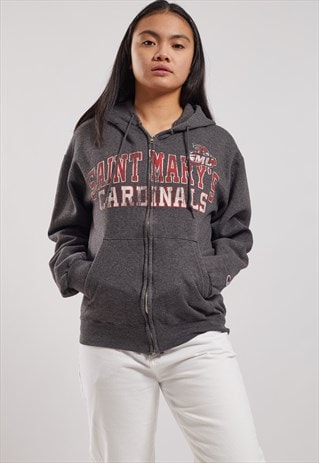 VINTAGE CHAMPION SAINT MARYS CARDINALS ZIP-UP HOODIE