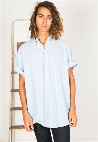 VINTAGE 80S POLO RALPH LAUREN SHIRT / S0289