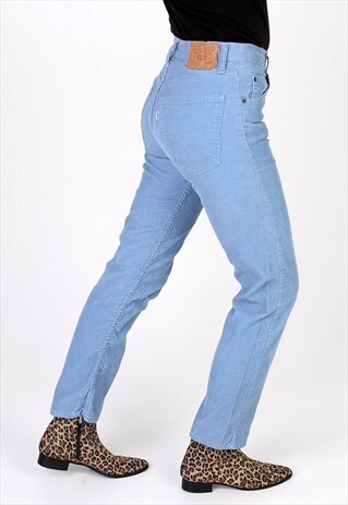 90'S LEVI'S VELVET TROUSERS JEANS