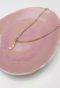 Zain - Z Arabic initial Necklace - 18K Gold Plated