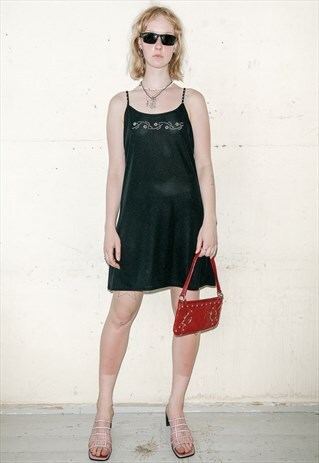 VINTAGE PARTY RAVE DIAMONDS MINI DRESS
