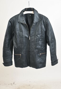 VINTAGE 90S real leather jacket