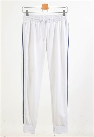 VINTAGE 00S CHAMPION JOGGERS IN WHITE