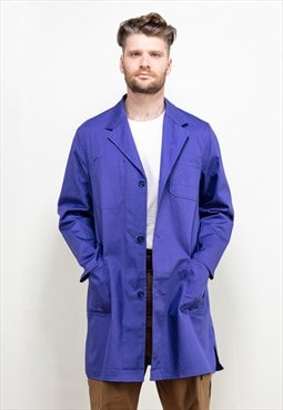 Vintage 90's Blue Men Chore Coat