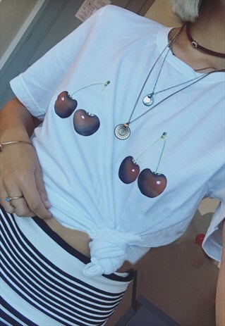 CHERRY BOOBS T SHIRT