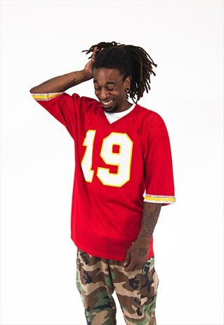 JOE MONTANA KANSAS CITY CHIEFS NFL AMERICAN FOOTBALL JERSEY