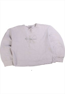 Vintage 90's Calvin Klein Sweatshirt Heavyweight Crewneck