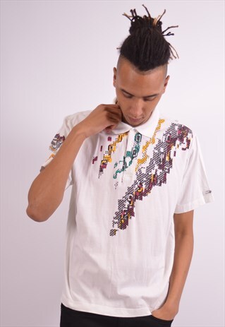 VINTAGE POLO SHIRT WHITE