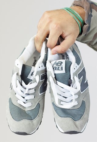 VINTAGE NEW BALANCE GREY TRAINERS