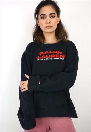 VINTAGE 90'S POLO RALPH LAUREN SWEATSHIRT