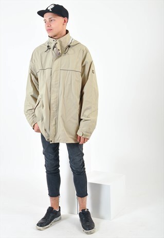 VINTAGE 90S WINDBREAKER RAIN JACKET