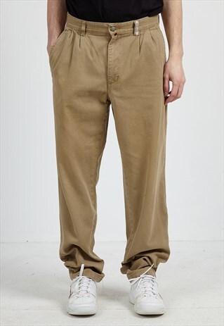VINTAGE BROWN PIERRE CARDIN CORDUROY TROUSERS BOTTOMS