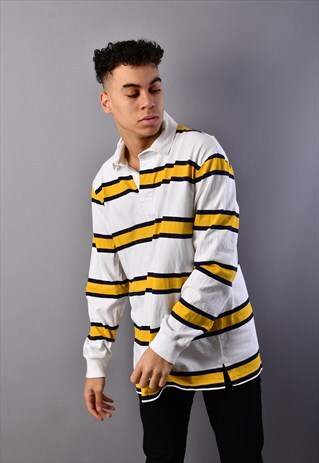RALPH LAUREN LONG SLEEVE STRIPED POLO T-SHIRT PS1549