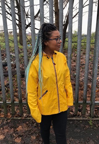 VINTAGE TOMMY HILFIGER YELLOW SAILING JACKET TOMMY GIRL