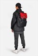VELVET PANEL LAPTOP BACKPACK