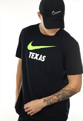 VINTAGE NIKE GRAPHIC TEXAS T SHIRT TEE