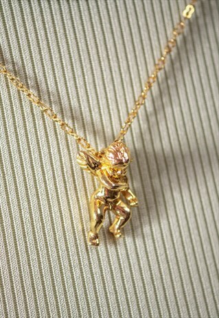 VINTAGE KIRK'S FOLLY ANGEL NECKLACE