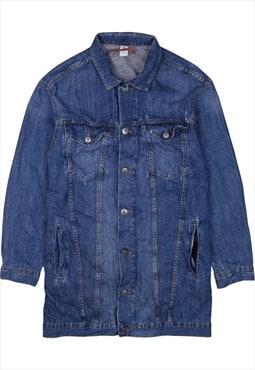 Vintage 90's Coda Denim Jacket Button Up Blue Medium