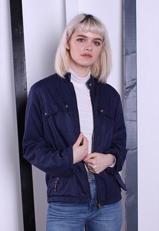 VINTAGE 90S SHELL JACKET/WINDBREAKER. UNISEX SPORTSWEAR.