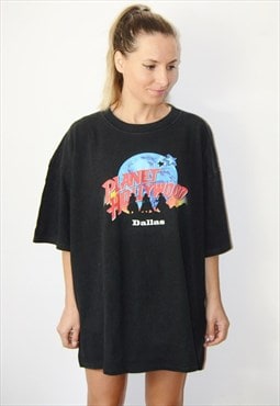 Vintage 90s Planet Hollywood DALLAS Festival T-shirt Tee 
