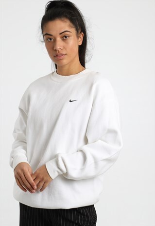 90S NIKE EMBROIDERED LOGO SWEATSHIRT