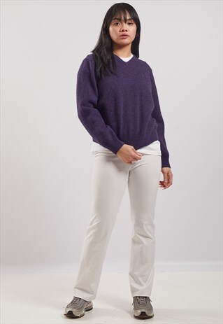 VINTAGE RALPH LAUREN V-NECK JUMPER