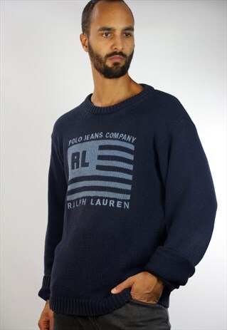 RALPH LAUREN JUMPER / 90S POLO