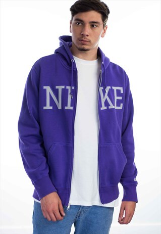 VINTAGE NIKE HOODIE LOGO JACKET 90S L 21.4