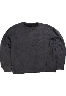 Vintage  Starter Sweatshirt Plain Crewneck Grey Medium