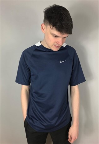 NIKE BLUE T SHIRT