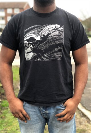 BLACK KLIMT FISHBLOOD TEE