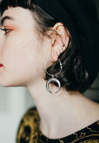 MEDIUM OX HORN HOOPS