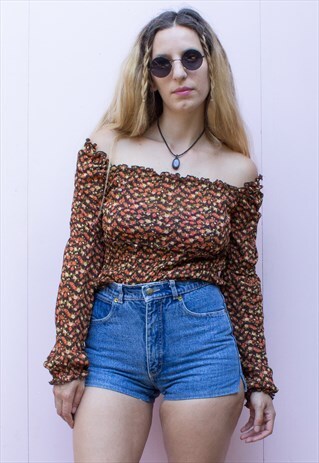 VINTAGE 90'S HIGH WAISTED DENIM SHORTS