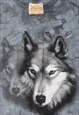 WOLF PRINT '90S GREY MARBLED T-SHIRT