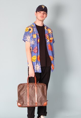 MOSCHINO SUN PRINT SHORT SLEEVED SHIRT