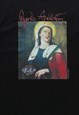 SAINT PRINT T-SHIRT PSYCHEDELIC TEE RELIGION TOP IN BLACK