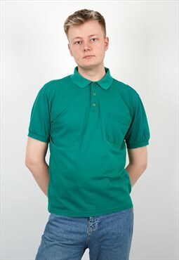Vintage Yves Saint Laurent Polo Shirt in Green