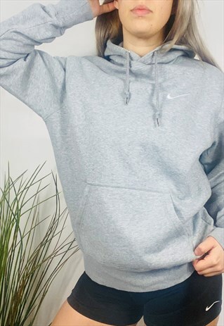 NIKE EMBROIDERED SWOOSH HOODIE