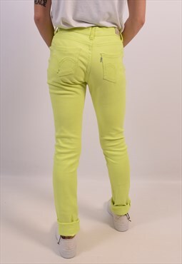 Vintage Levi's 524 Jeans Slim Yellow