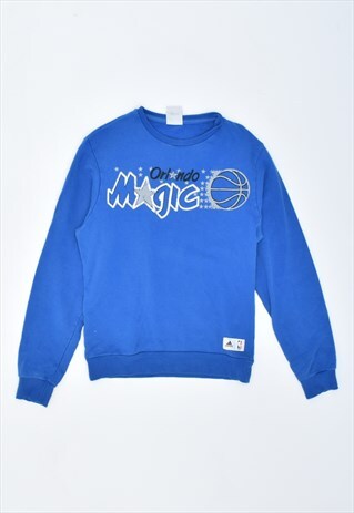 VINTAGE 90'S ADIDAS SWEATSHIRT JUMPER BLUE