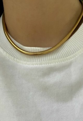 18K GOLD PLATED ECO-FRIENDLY STAINLESS STEEL NECKLACE
