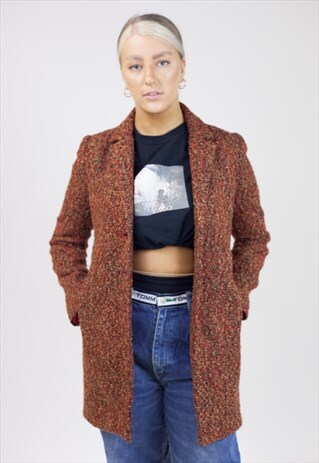 VINTAGE SISLEY KNITTED WOOL JACKET