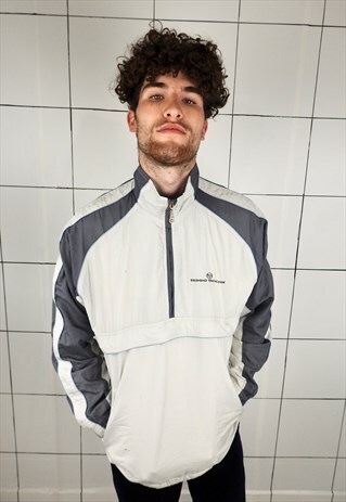 VINTAGE SERGIO TACCHINI 1/4 ZIP TRACK JACKET