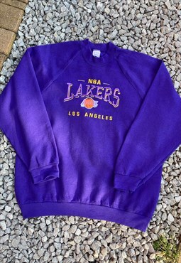 NBA LA Lakers Basketball Sweatshirt 