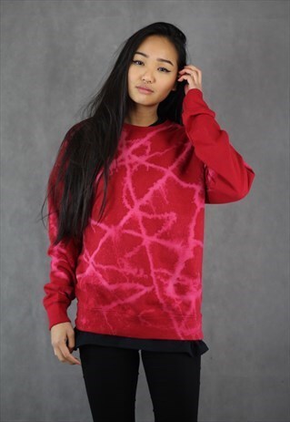 SALE - ACID SPLASH RED JUMPER
