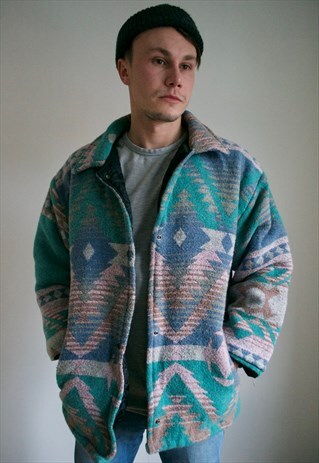 VINTAGE 90'S PATTERNED JACKET