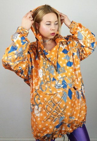 LOFFLER 90'S UNISEX RETRO SOFT SHELL JACKET / WINDBREAKER