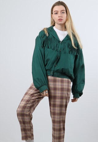 VINTAGE GREEN SMALL LIGHTWEIGHT JUMPER