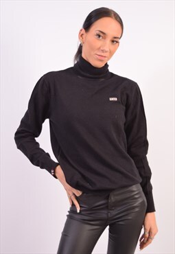 Vintage Napapijri Jumper Sweater Black