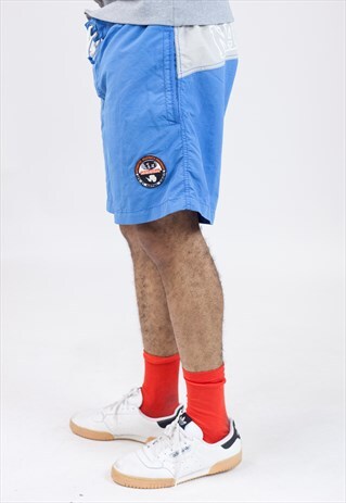 VINTAGE 90S NAPAPIJRI BLUE SHORTS